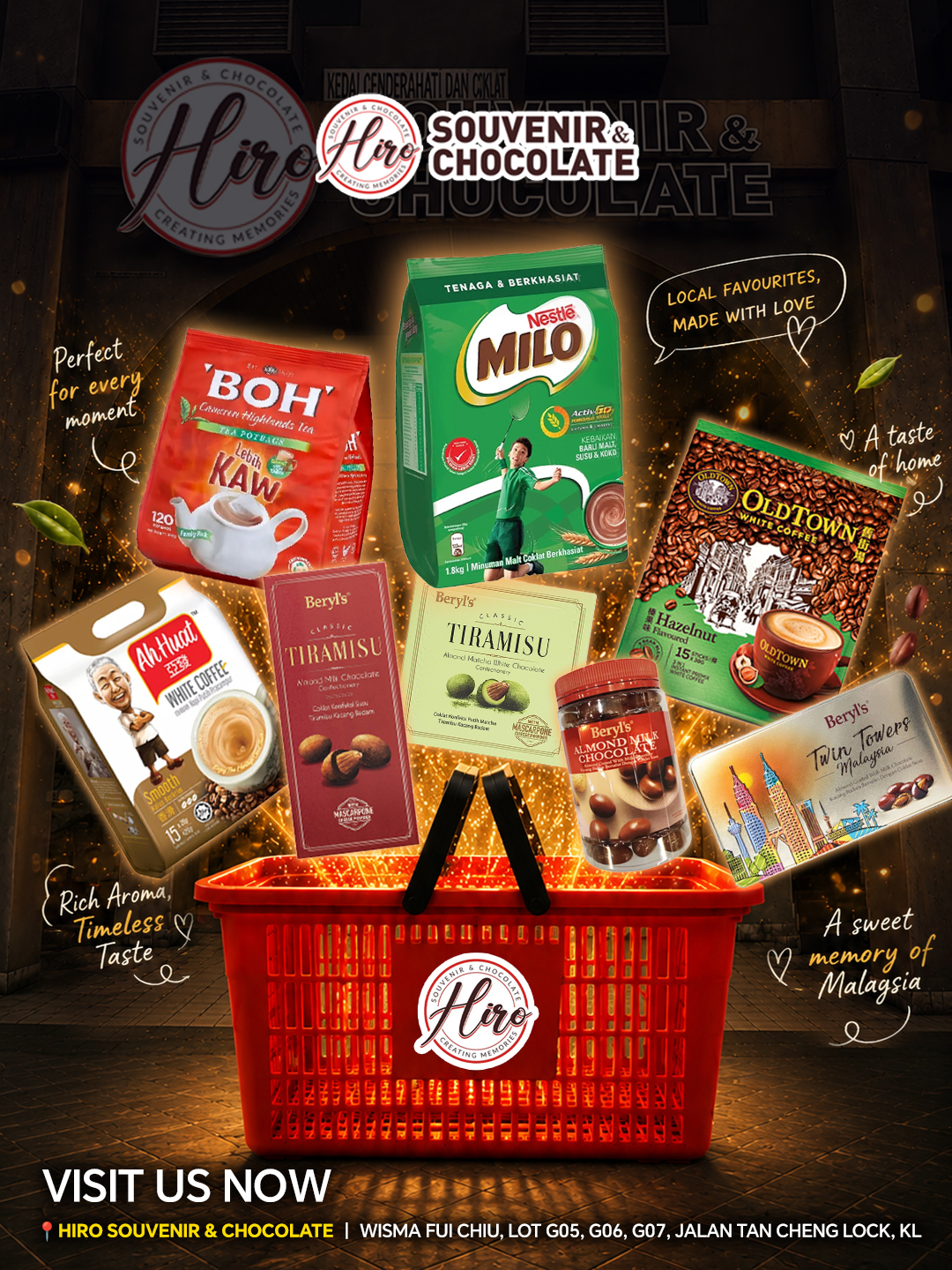 Hiro Souvenir product basket visual