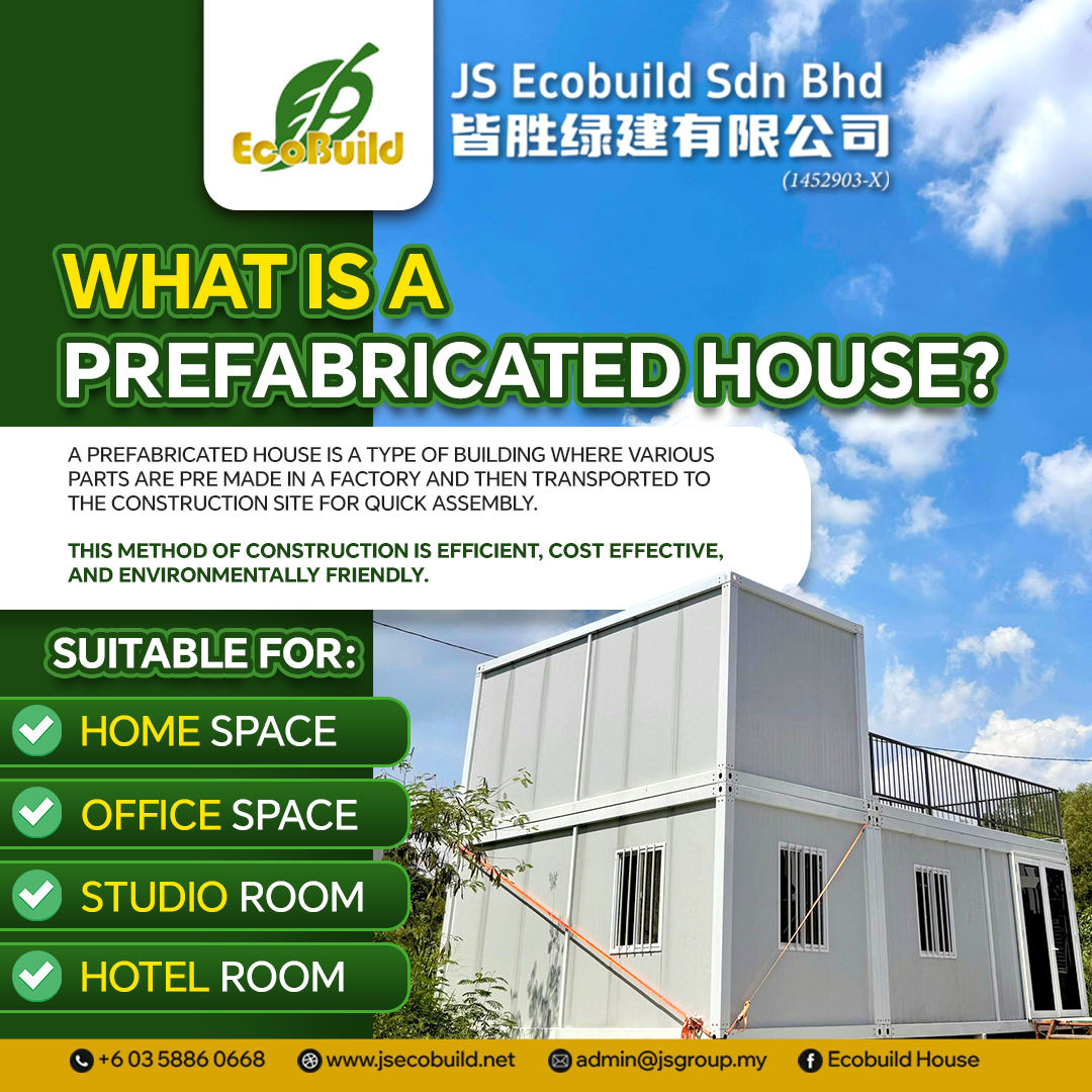 JS Ecobuild prefabricated house explanation content